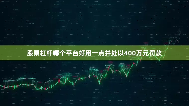 股票杠杆哪个平台好用一点并处以400万元罚款